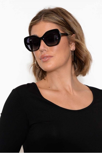 Ida Black Sunglasses