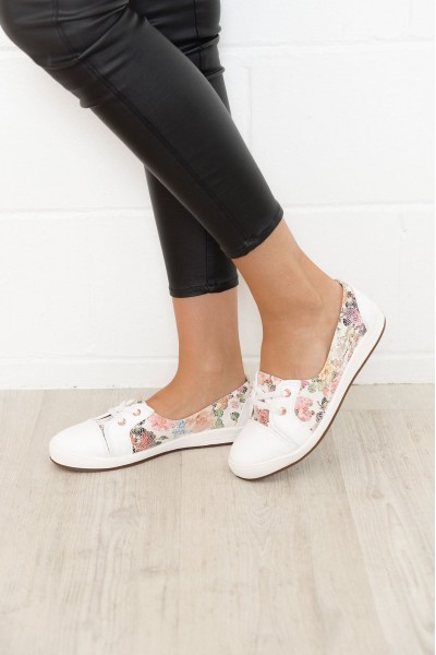 Tampa Floral Slip On Sneaker