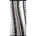 Black and Silver Crystal Browband